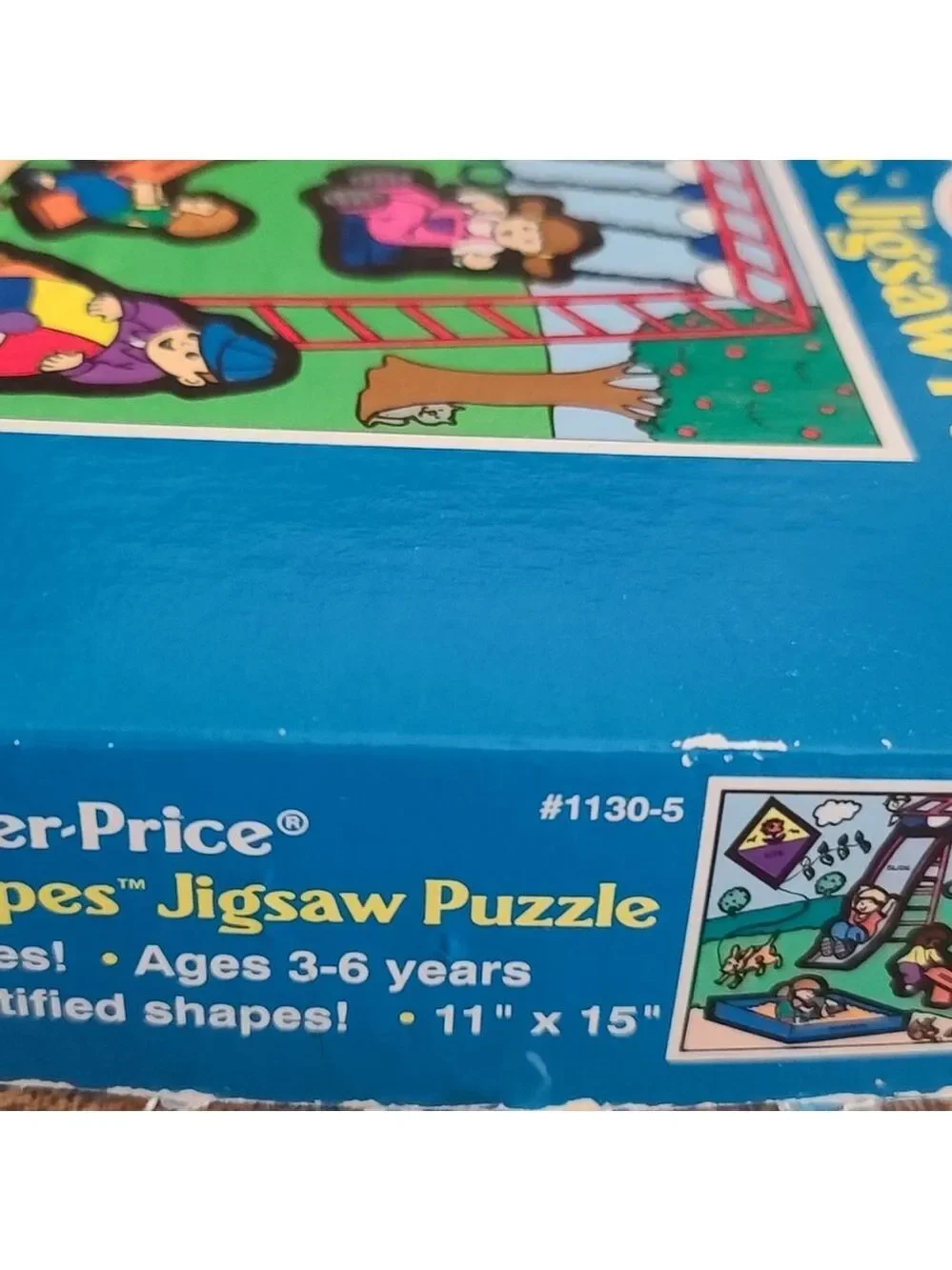 Vintage 1993 Fisher-Price Puzzle 22 Pieces Ages 3-6